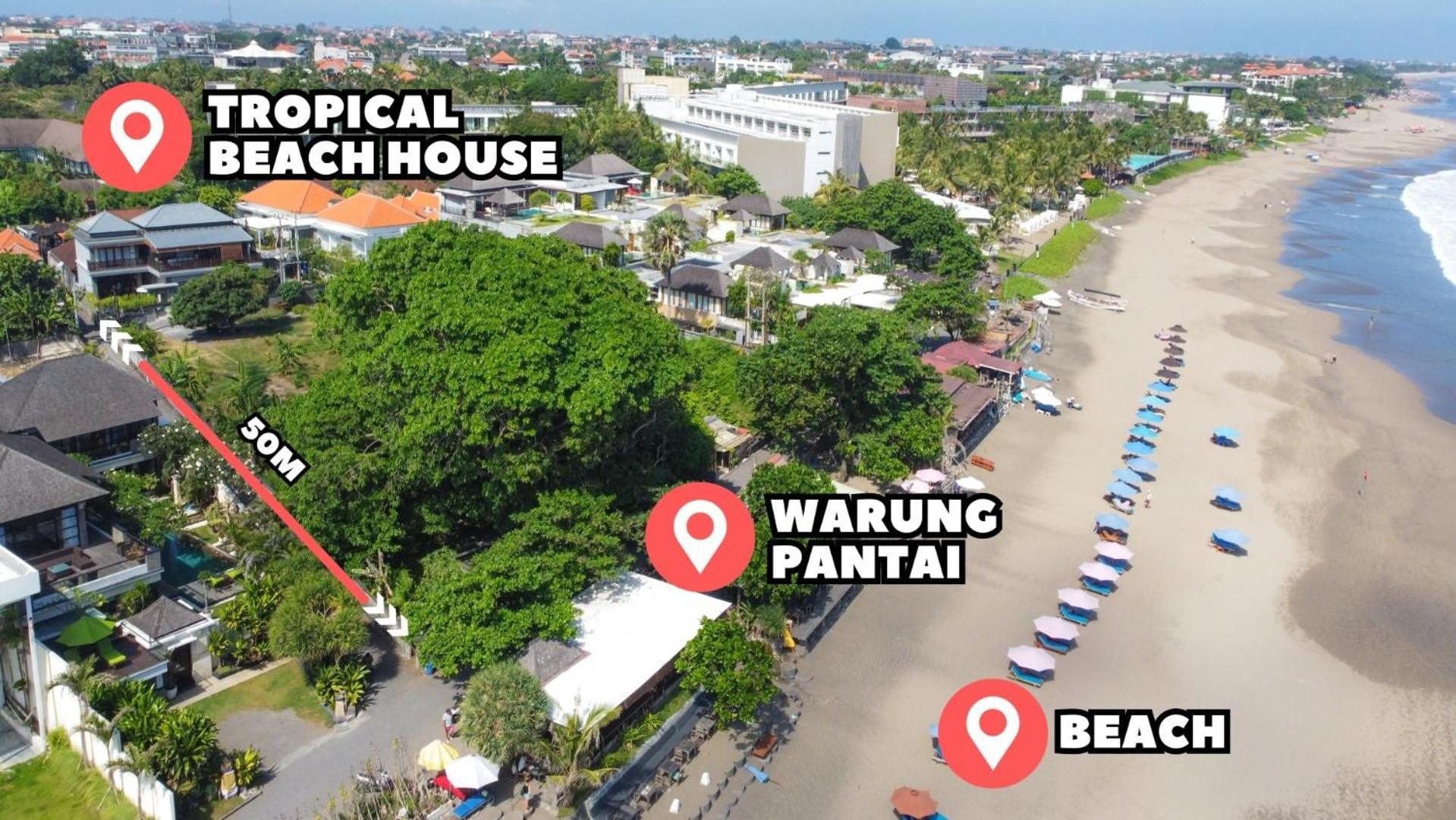Tropical Beach House Bali Seminyak  Ngoại thất bức ảnh